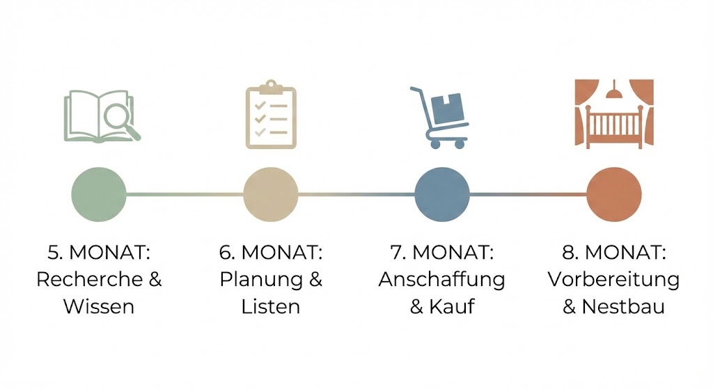 Baby Erstausstattung Zeitplan