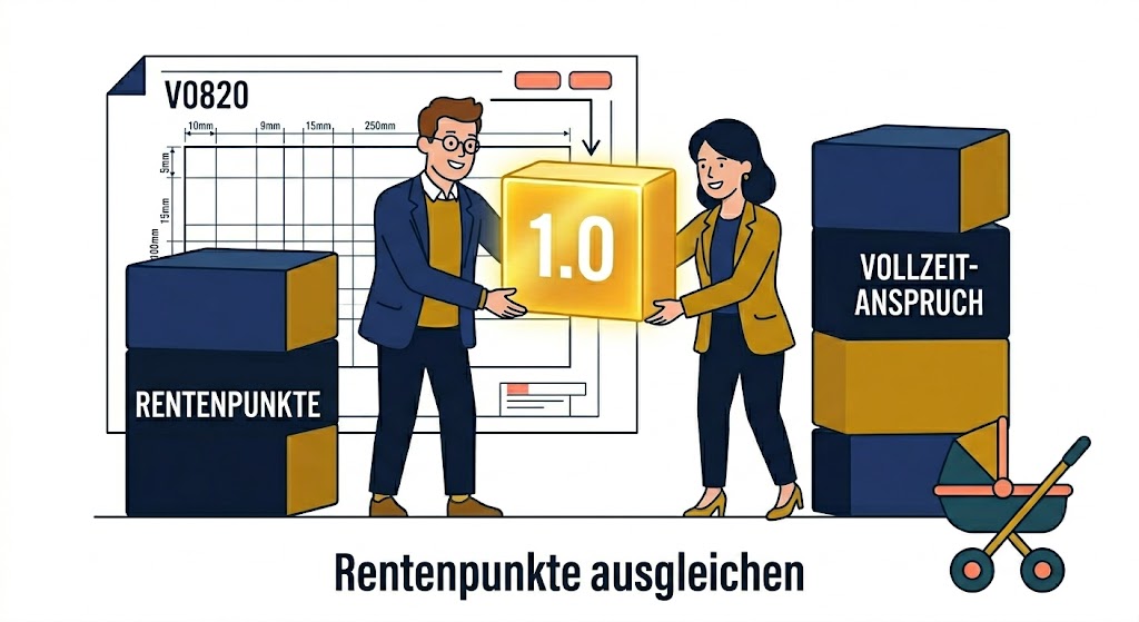 Rentenpunkte in Partnerschaft ausgleichen